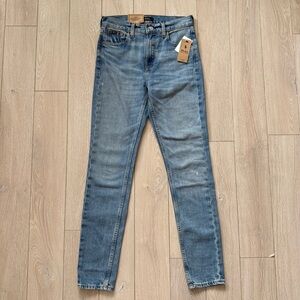 NWT Polo Ralph Lauren The High Rise Skinny Jeans Women’s Size 25R Rope Dyed